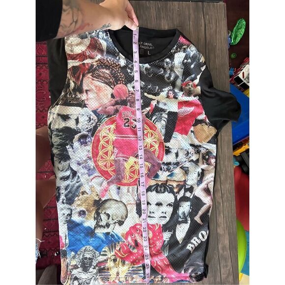 Holy Grail Los Angeles Size L T-Shirt All The Greats Classic History - Picture 7 of 10